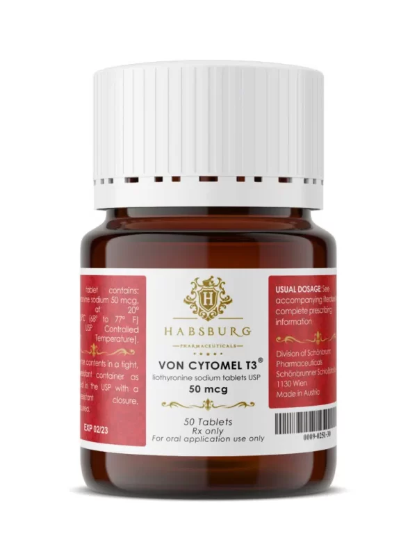 Thyromed T3 – Habsburg Pharma - 50mcg - 50tabs