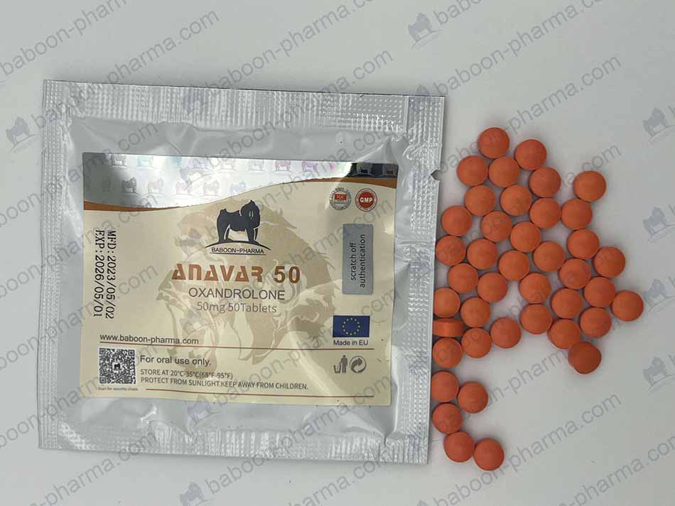 Oxandrolone – Baboon Pharma - 50mg - 50tabs