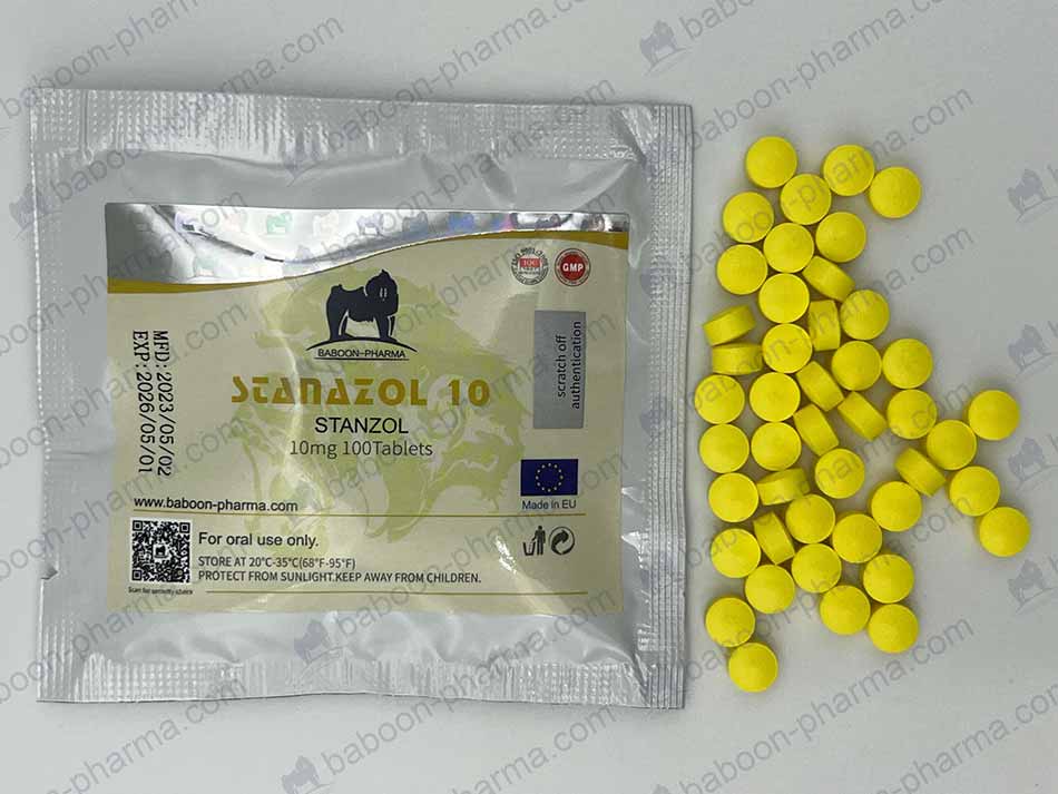 Stanozolol – Baboon Pharma - 10mg - 100tabs