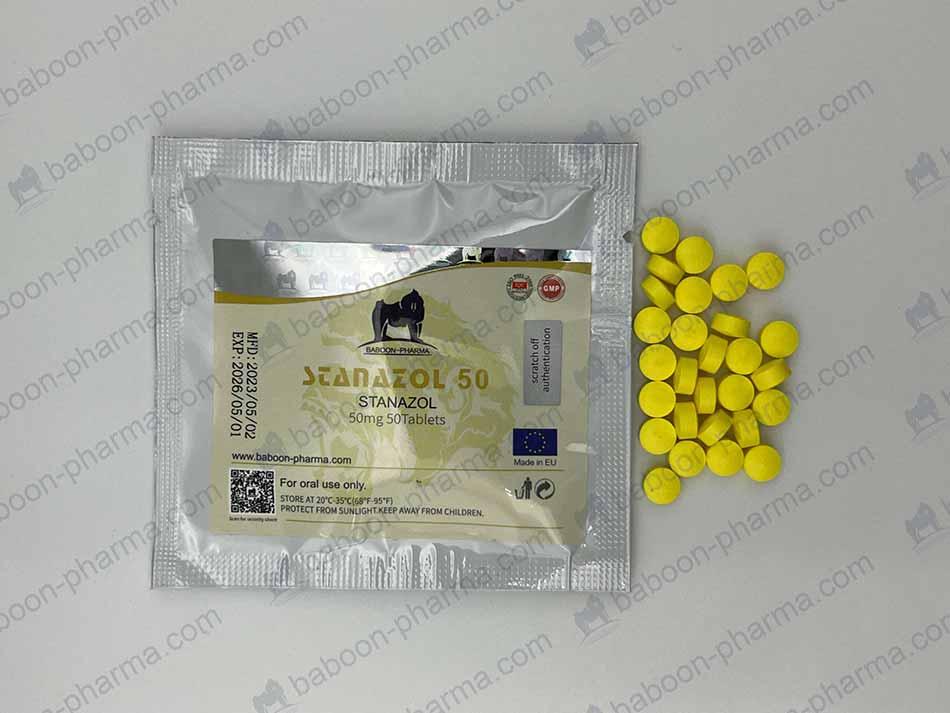Stanozolol – Baboon Pharma - 50mg - 50tabs
