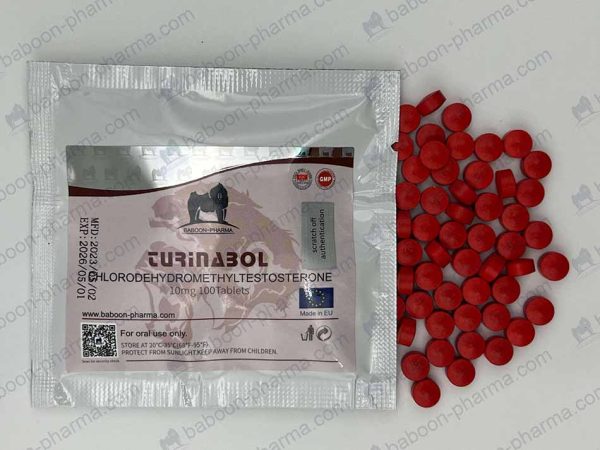 Turinabol – Baboon Pharma - 10mg - 100tabs