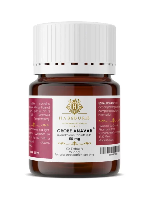 Oxandrolone – Habsburg Pharma - 50mg - 50tabs