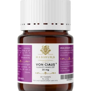 Cialis – Habsburg Pharma - 25mg - 50tabs