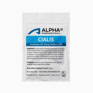 Cialis – Alpha Pharma - 25mg - 50tabs