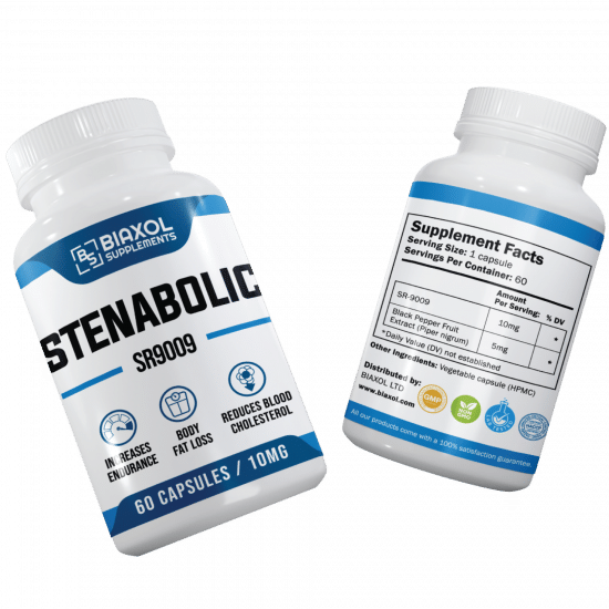 Stenabolic (SR9009) – Biaxol Supplements - 10mg - 60tabs