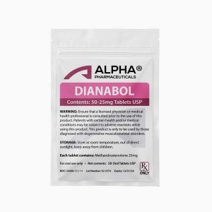 Dianabol – Alpha Pharma - 25mg - 50tabs