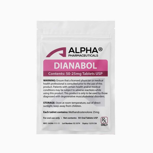Dianabol – Alpha Pharma - 25mg - 50tabs