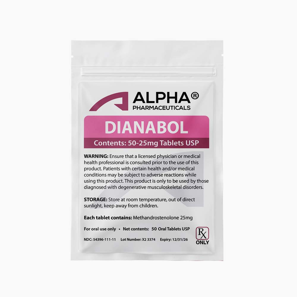 Dianabol – Alpha Pharma - 25mg - 50tabs