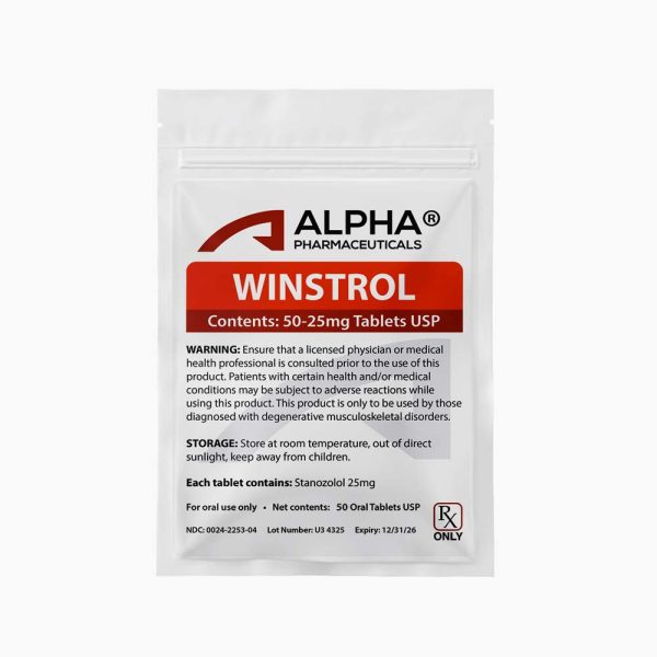 Stanozolol – Alpha Pharma - 25mg - 50tabs