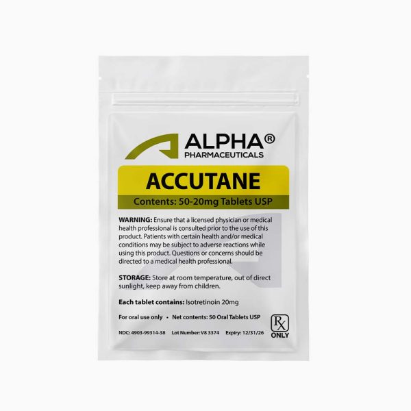 Accutane – Alpha Pharma - 20mg - 50tabs