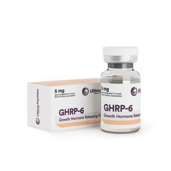 GHRP-6 (Growth Hormone-Releasing Peptide 6) – Ultima Pharma - 5mg/vial