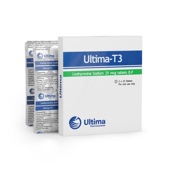 Thyromed T3 – Ultima Pharma - 25mcg - 50tabs