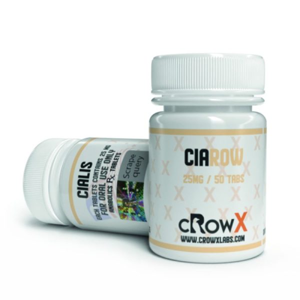 Cialis – Crowx Labs - 25mg - 50tabs