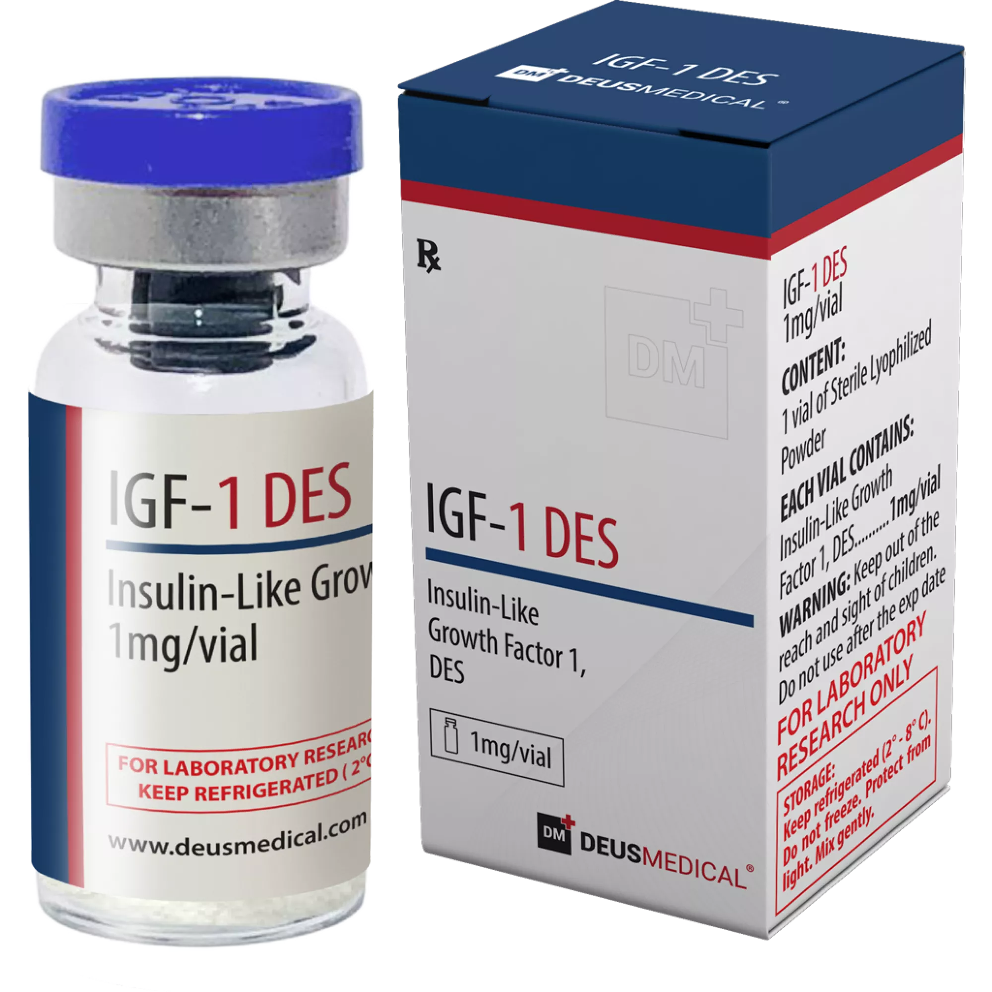 IGF-1 LR3 – Deus Medical - 1mg/vial
