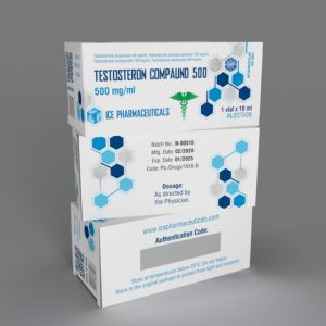 Testostérone Compound 500 – Ice Pharma - 500mg/ml