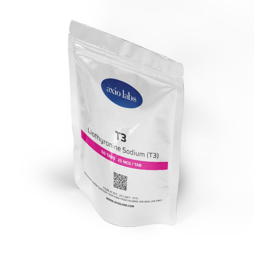 Thyromed T3 – Axio Labs - 25mcg - 50tabs