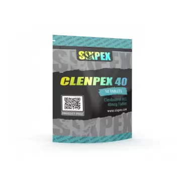 Clenbuterol – Sixpex - 40mcg - 50tabs