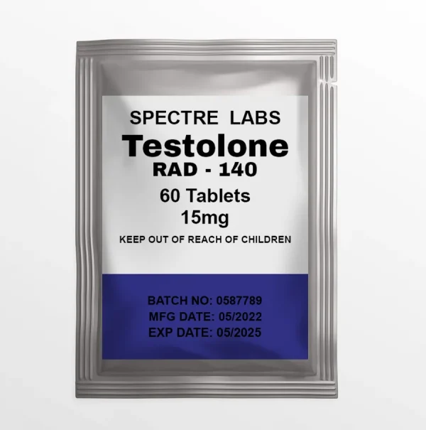 RAD140 10 (Testolone) – Hutech Labs - 15mg - 60tabs