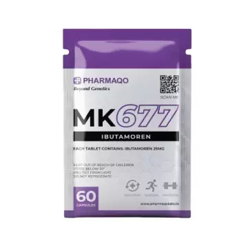 Ibutamoren (MK677) – Pharmaqo - 25mg - 60tabs