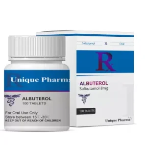 Albuterol – Unique Pharma - 8mg - 100tabs